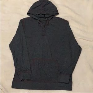 Light weight gray hoodie size large